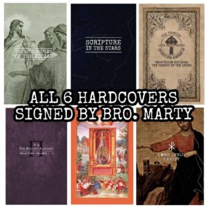 All 6 Hardcovers Signed by Bro. Marty