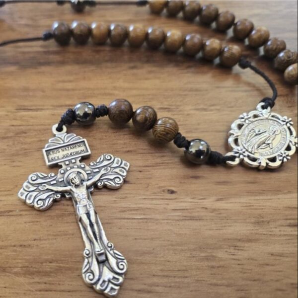 Handcrafted Rosary - Masculine Detail